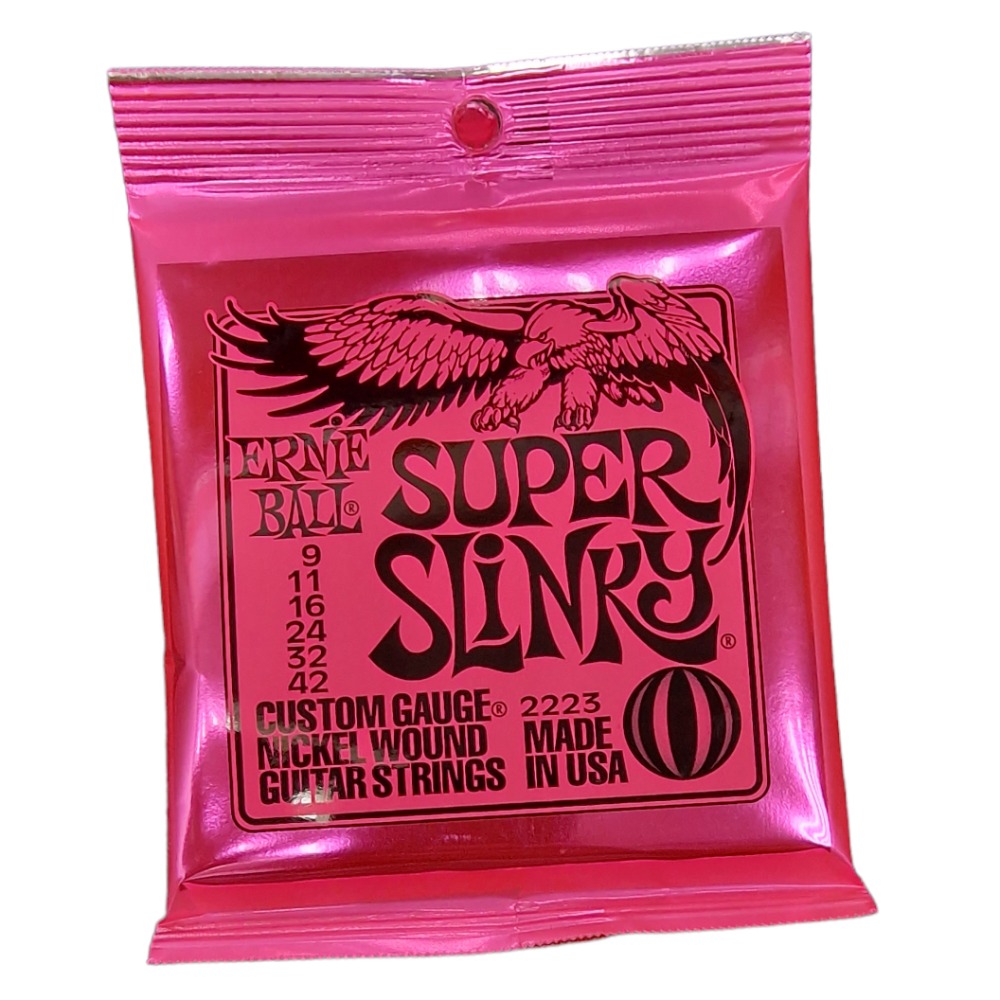 Ernie Ball Super Slinky Strings Own4Less